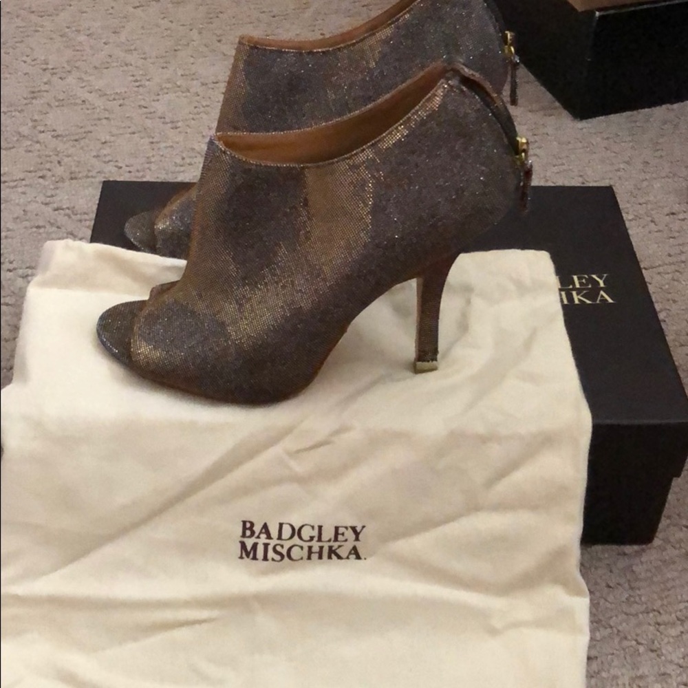 Open Toe Booties - image 1